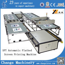 Spt automatische Flachbett-Siebdruck Ausrüstung